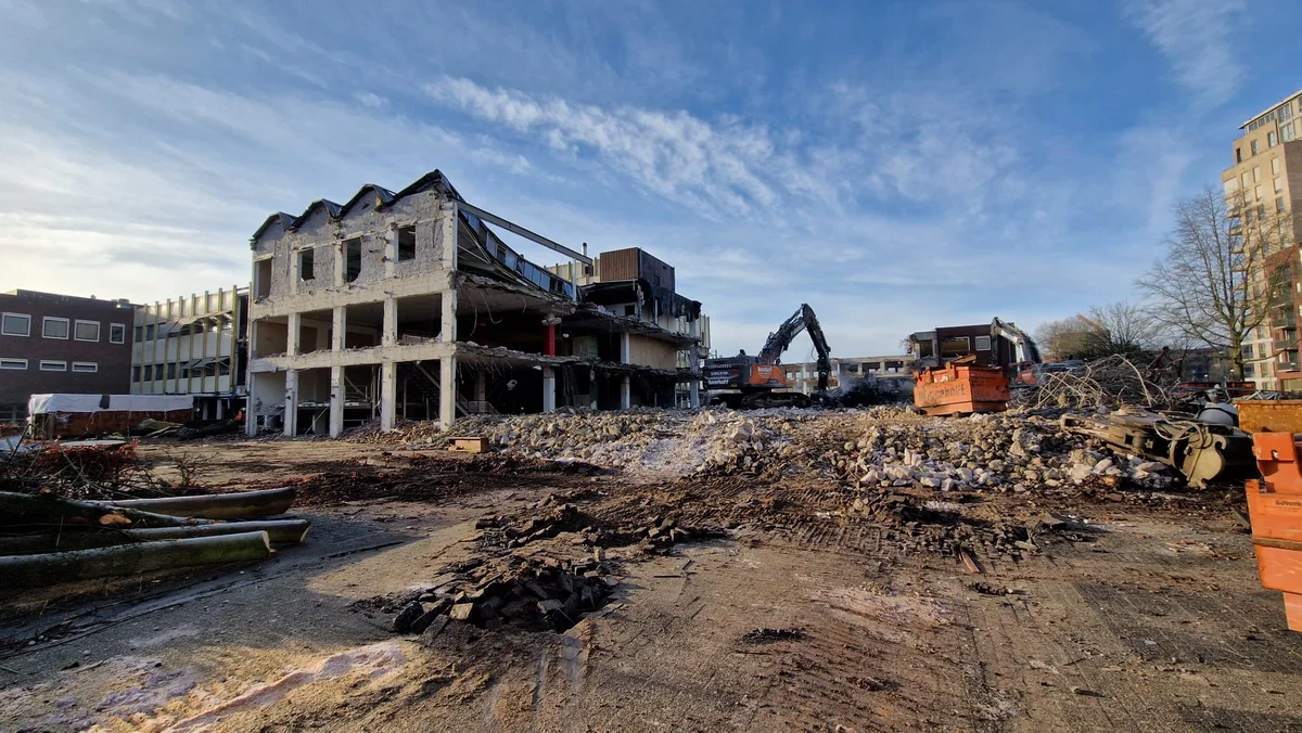 Het begint bij de sloop: een kijkje achter de schermen bij de eerste stappen van The Green Gallery
