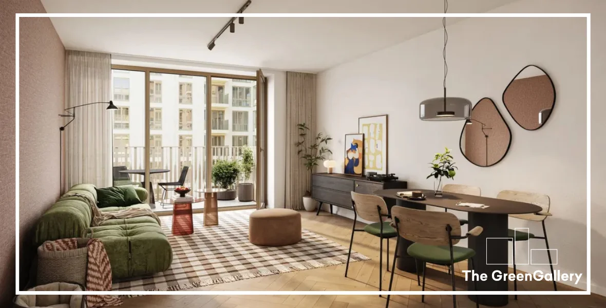 Hazel II Garden View: wonen met uitzicht op groen