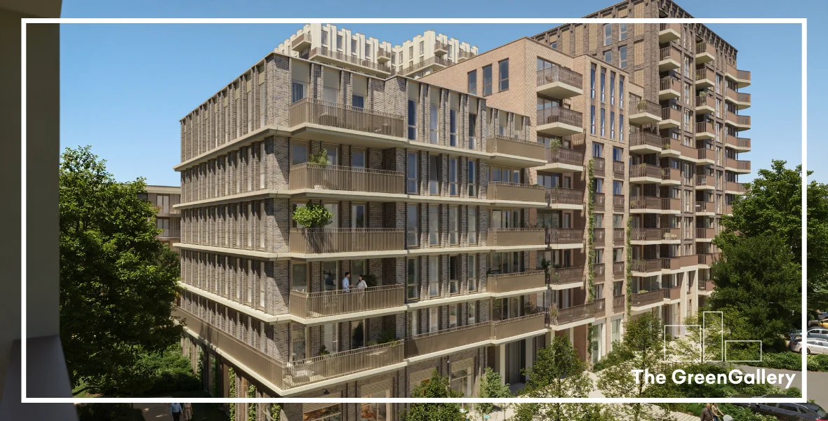 Hazel II Garden View in The Green Gallery is nu in verkoop